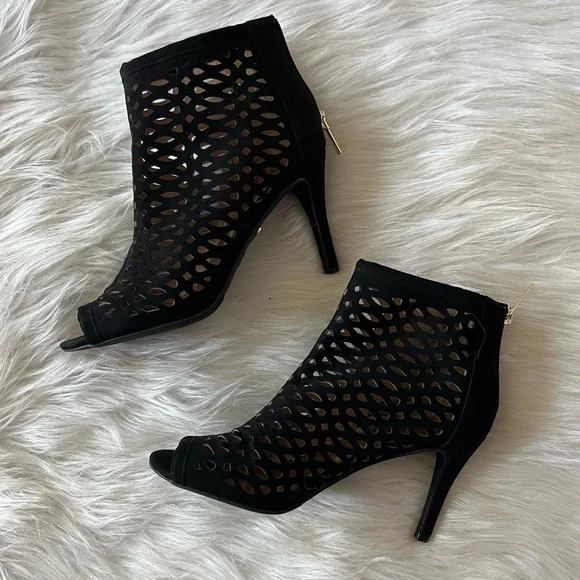 NEW Thalia Soli Open Toe Women’s Booties - Picture 4 of 11